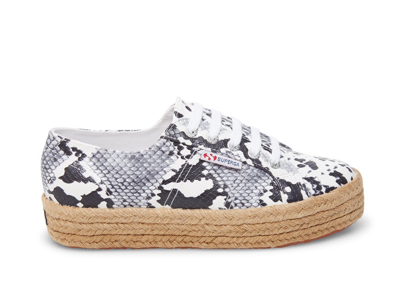 Platform Feminino Bege/Serpentine - Superga 2730 Pufanropew - BUSIK-0426